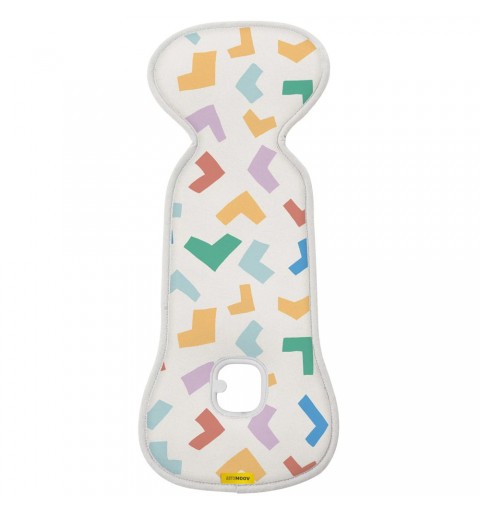 AeroSleep AeroMoov - wkładka antypotowa do fotelika samochodowego 0-13 kg | Tetris Colors